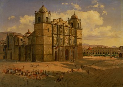 Oaxaca Cathedral by José Marí Velasco